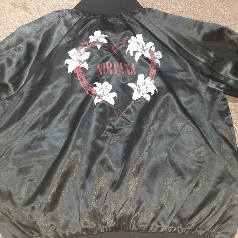 Nirvana satin jacket size xl
